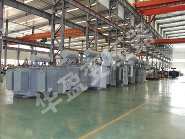 非晶合金變壓器生產現場