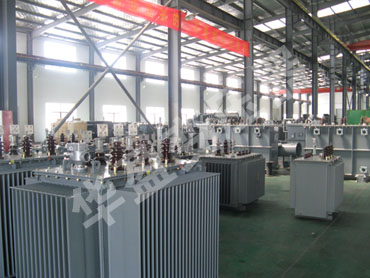 非晶合金變壓器生產現場